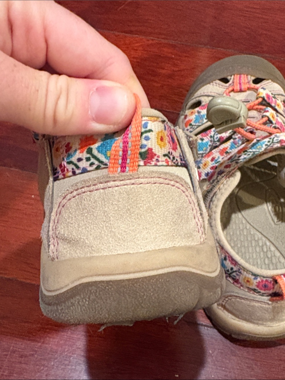 Kids' Newport H2 Water Friendly Sandal Keen Safari Birch Size US 2 Floral - Picture 7 of 13